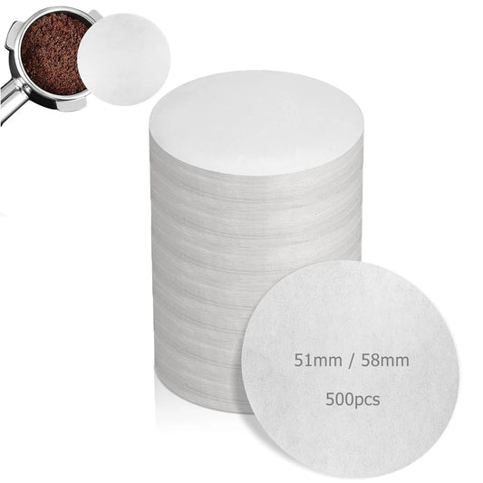 Filtres papier jetables pour espresso.